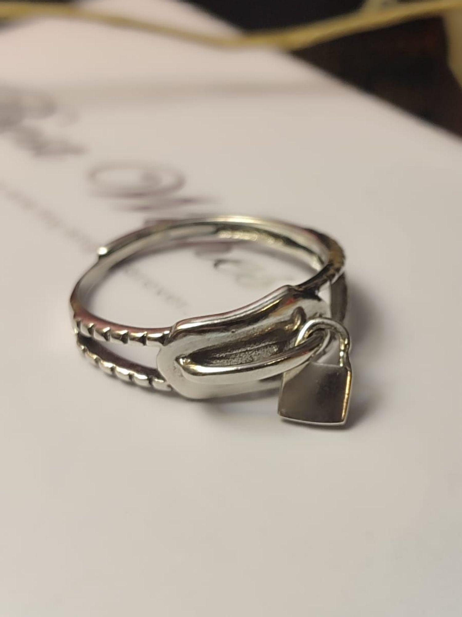 Prsten s katancem od S925 srebra