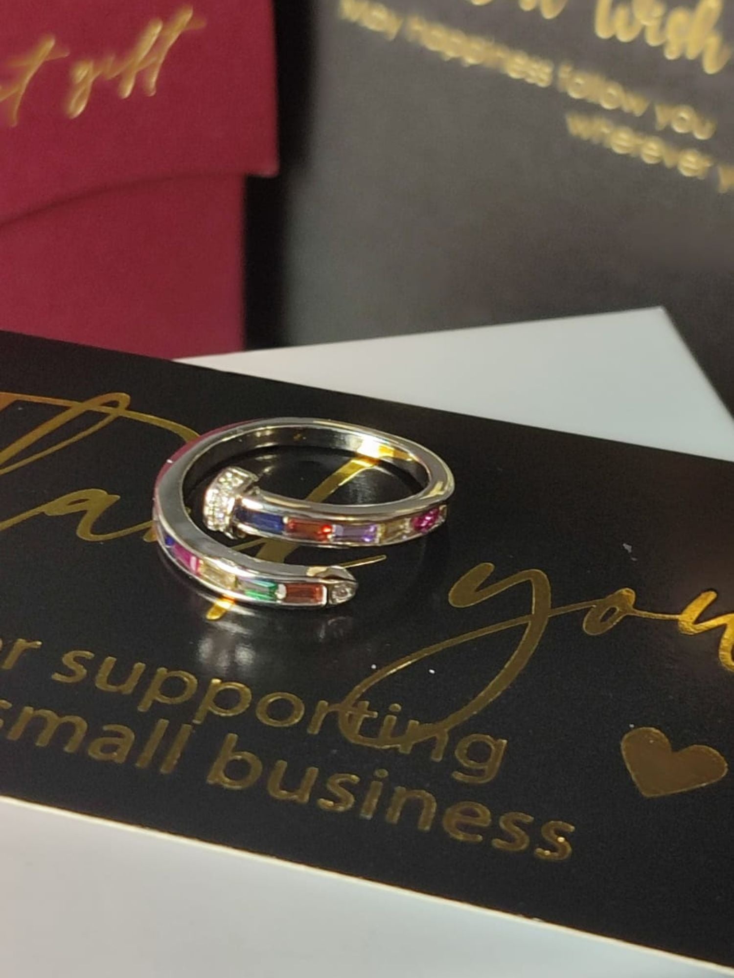 Elegantni prilagodljivi prsten od 925 srebra