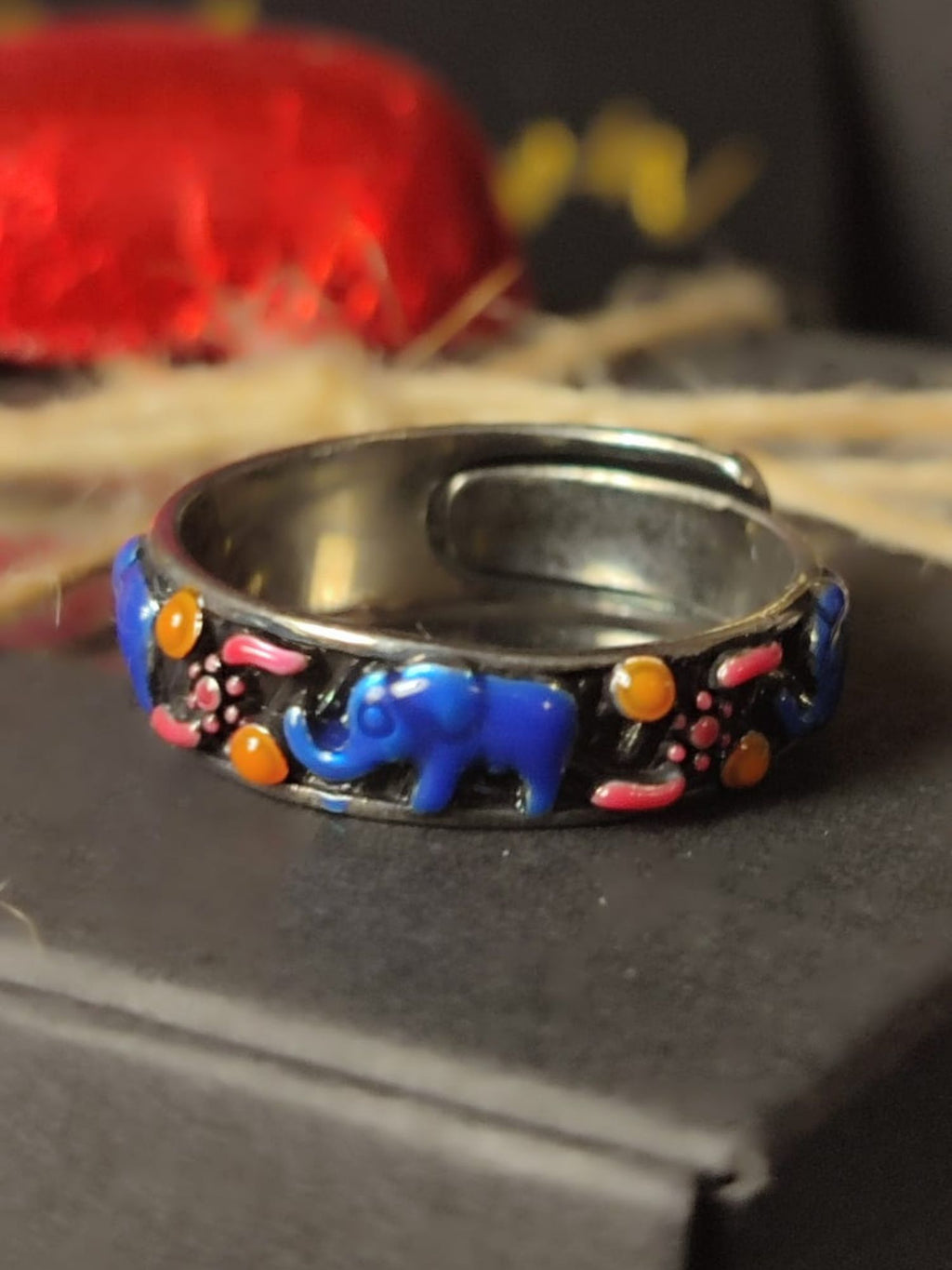 Prilagodljivi prsten u boho stilu s925