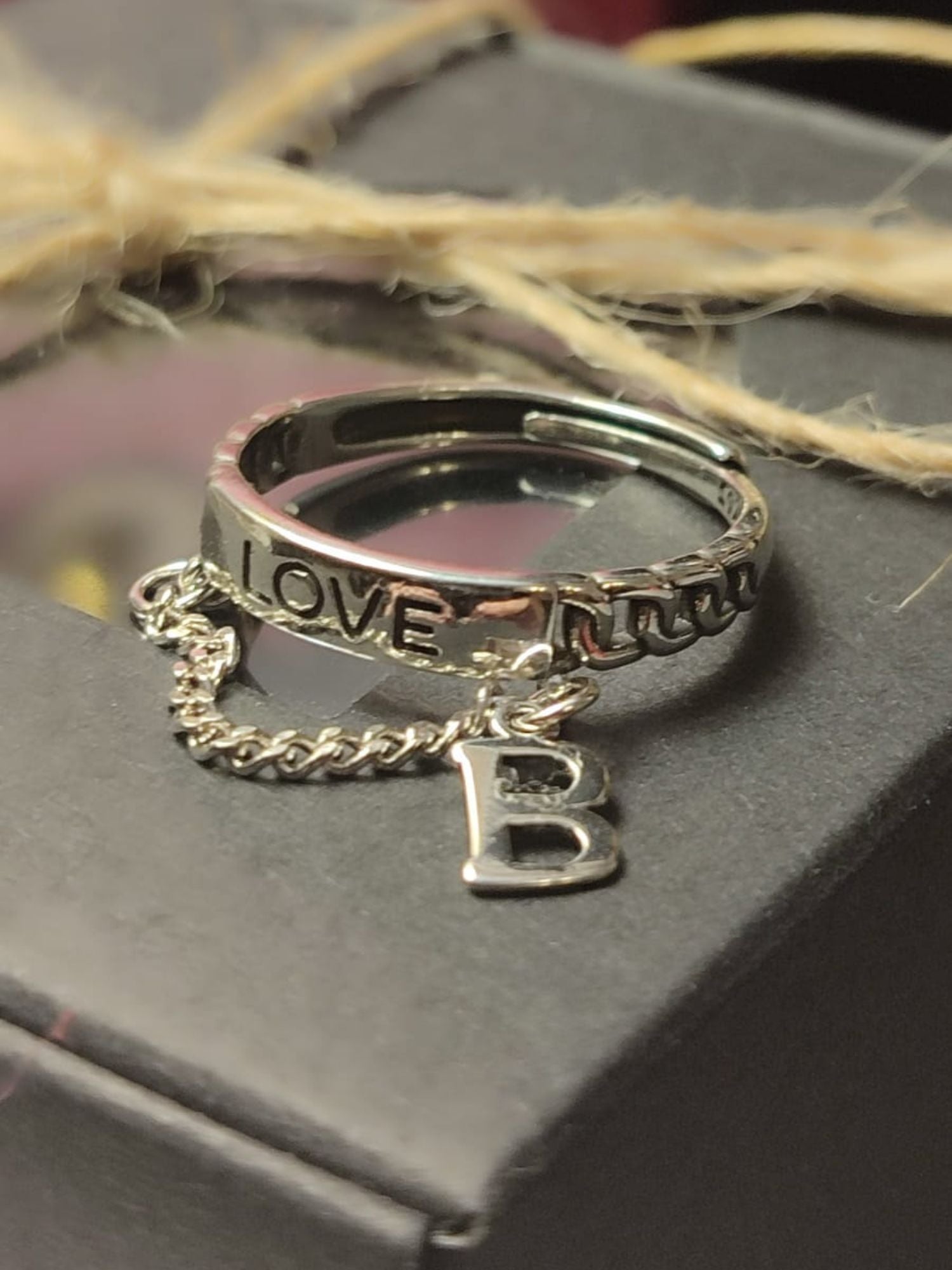 Elegantni prilagodljivi prsten s925