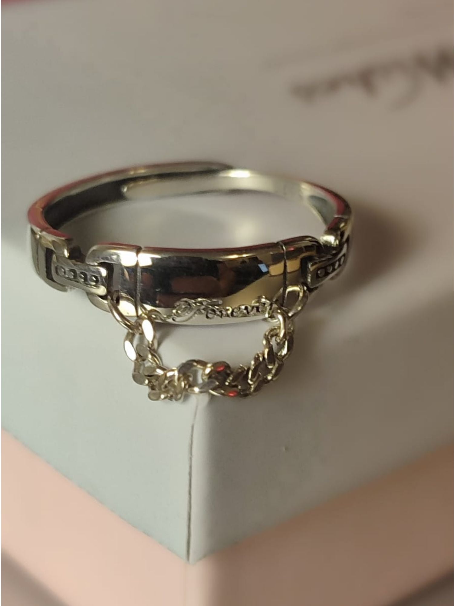 Izvanredan prilagodljivi prsten za valentinovo od 925 srebra