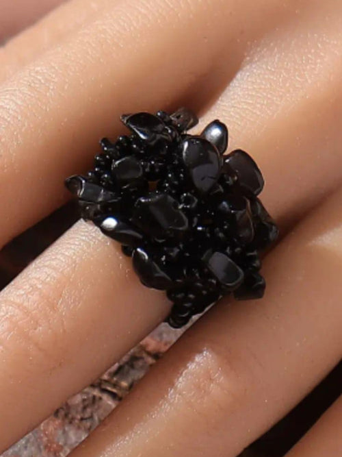 Boho-chic prilagodljivi ručno rađeni prsten