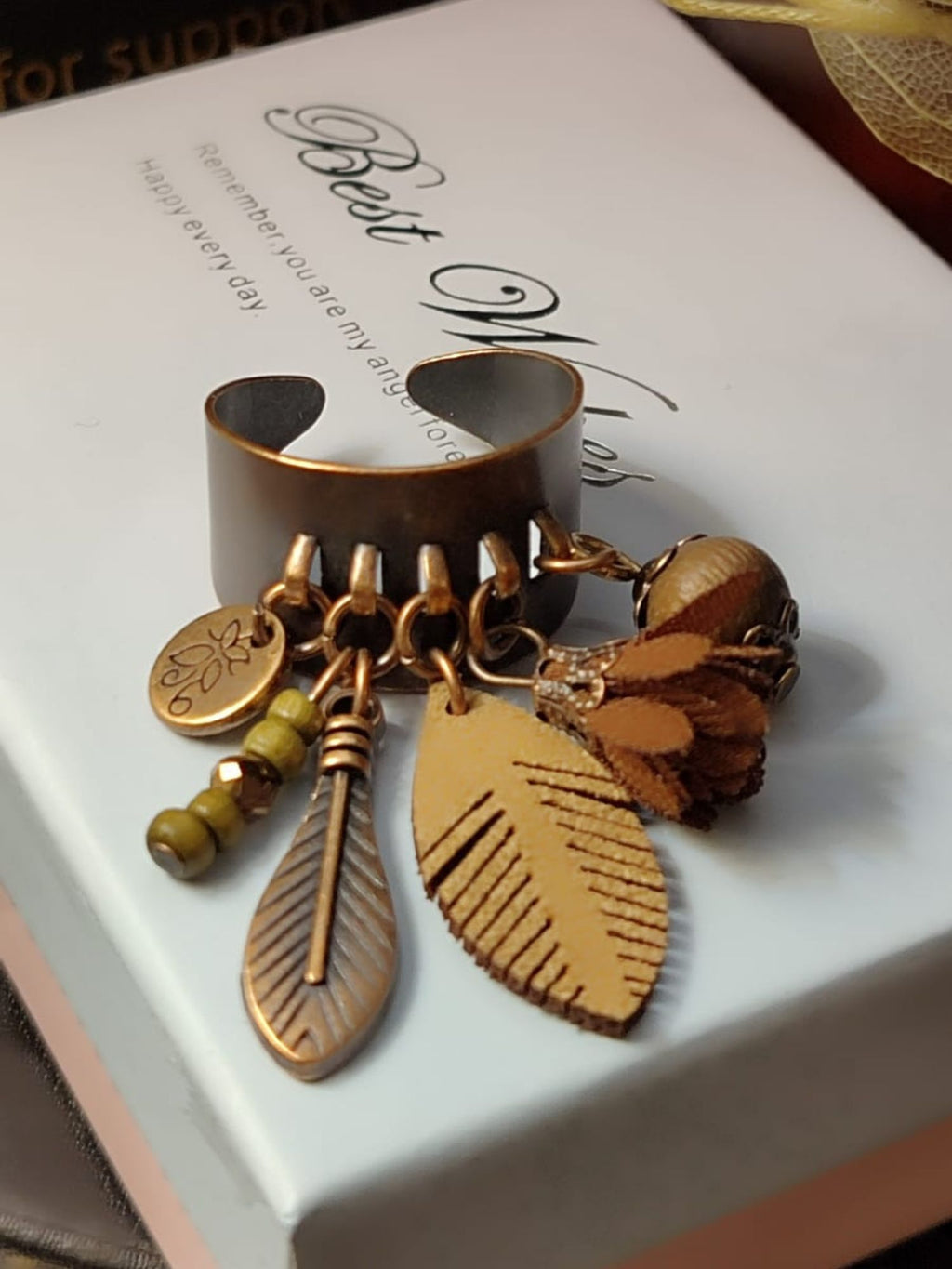 Boho prsten od nehrđajućeg čelika