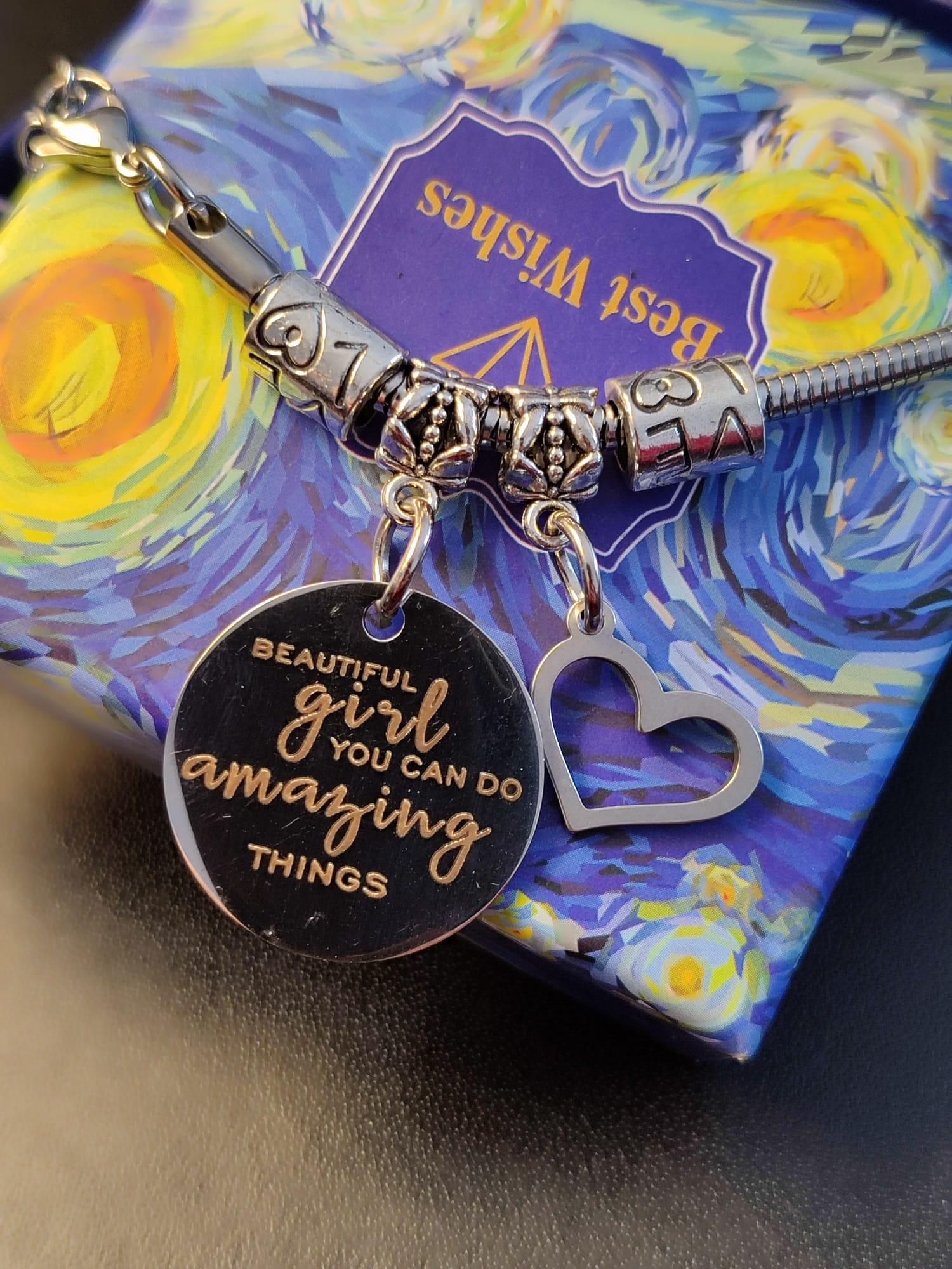 Prilagodljiva narukvica od nehrđajućeg čelika