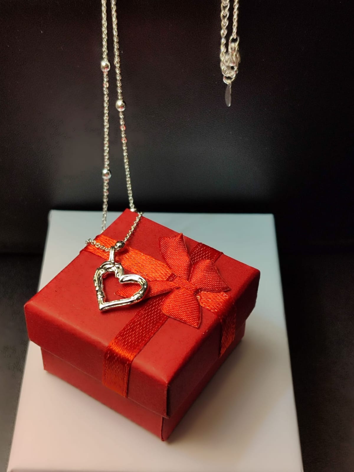 Ogrlica u obliku srca s925