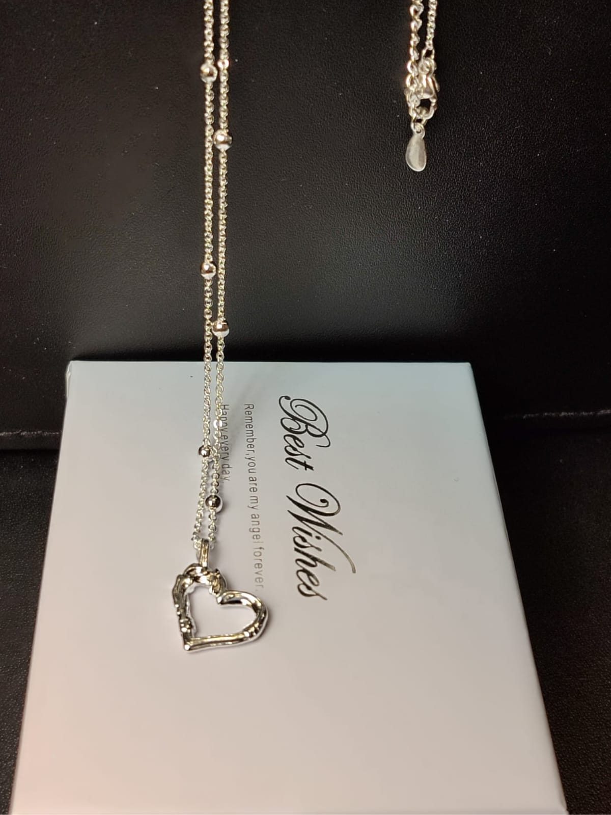 Ogrlica u obliku srca s925