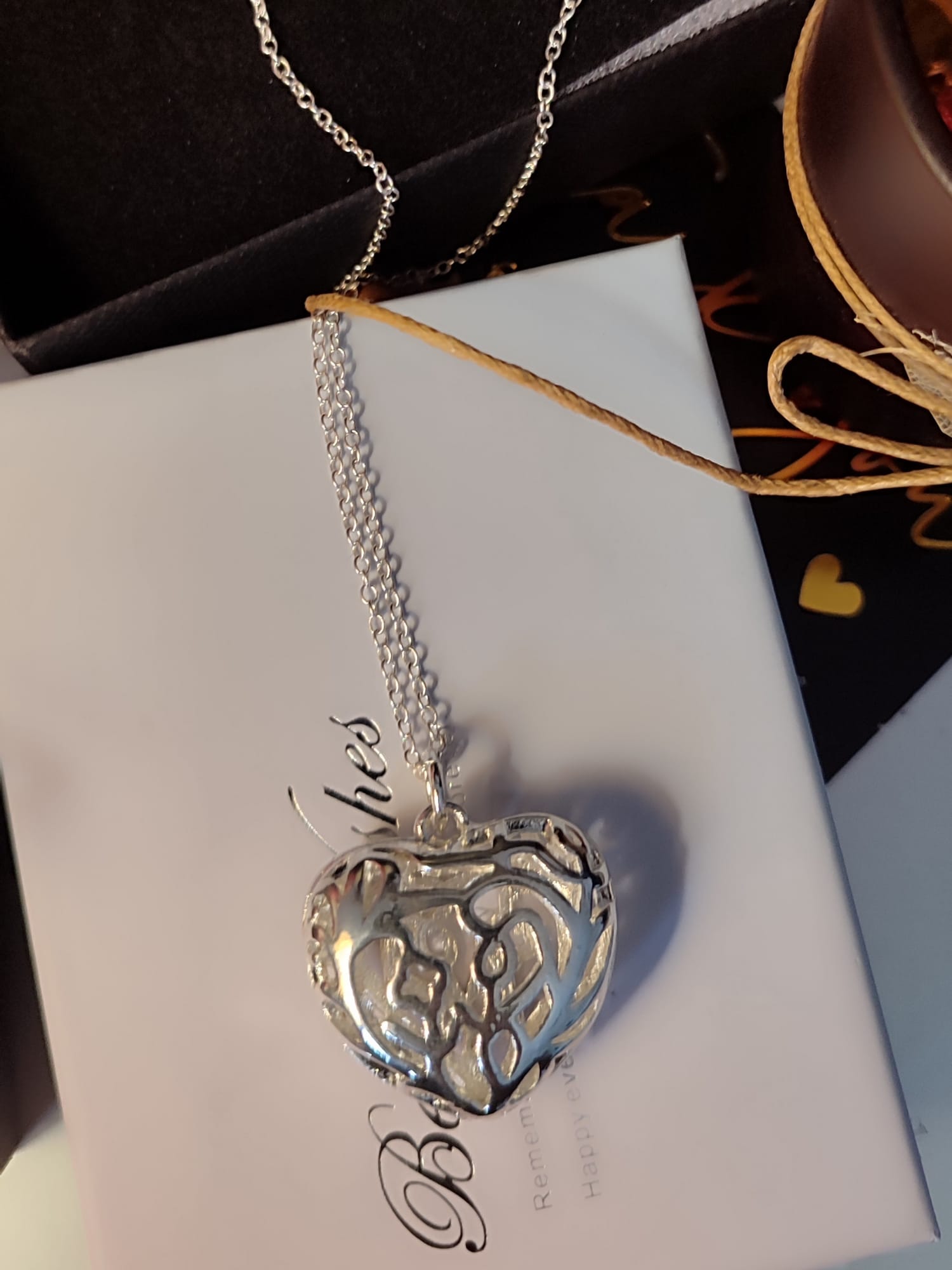 Ogrlica u obliku srca od 925 srebra