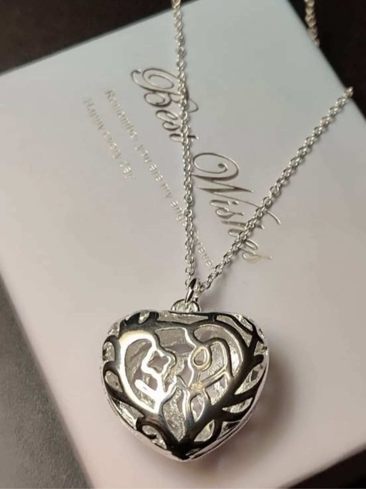 Ogrlica u obliku srca od 925 srebra