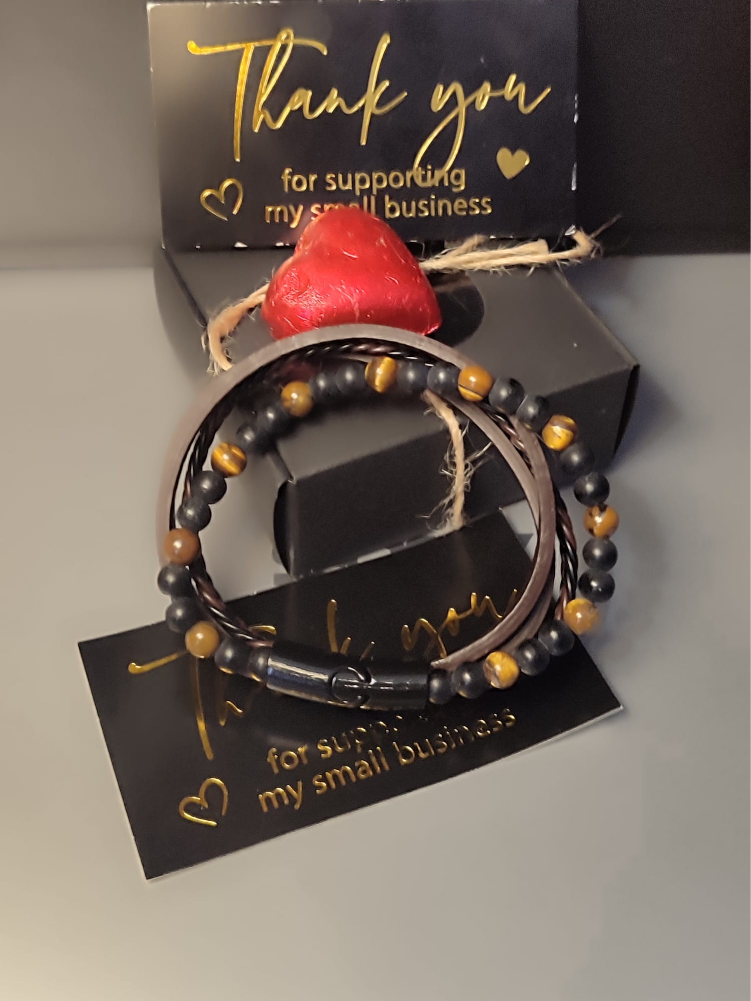 Kožna muška narukvica